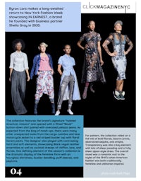 the cover of a fashion magazine with a group of women in different styles