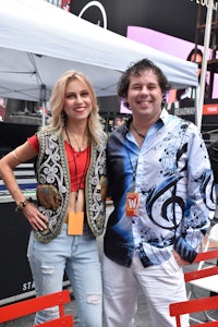 a man and a woman posing for a photo